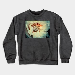 Stylized Yellow Peony 2 Crewneck Sweatshirt